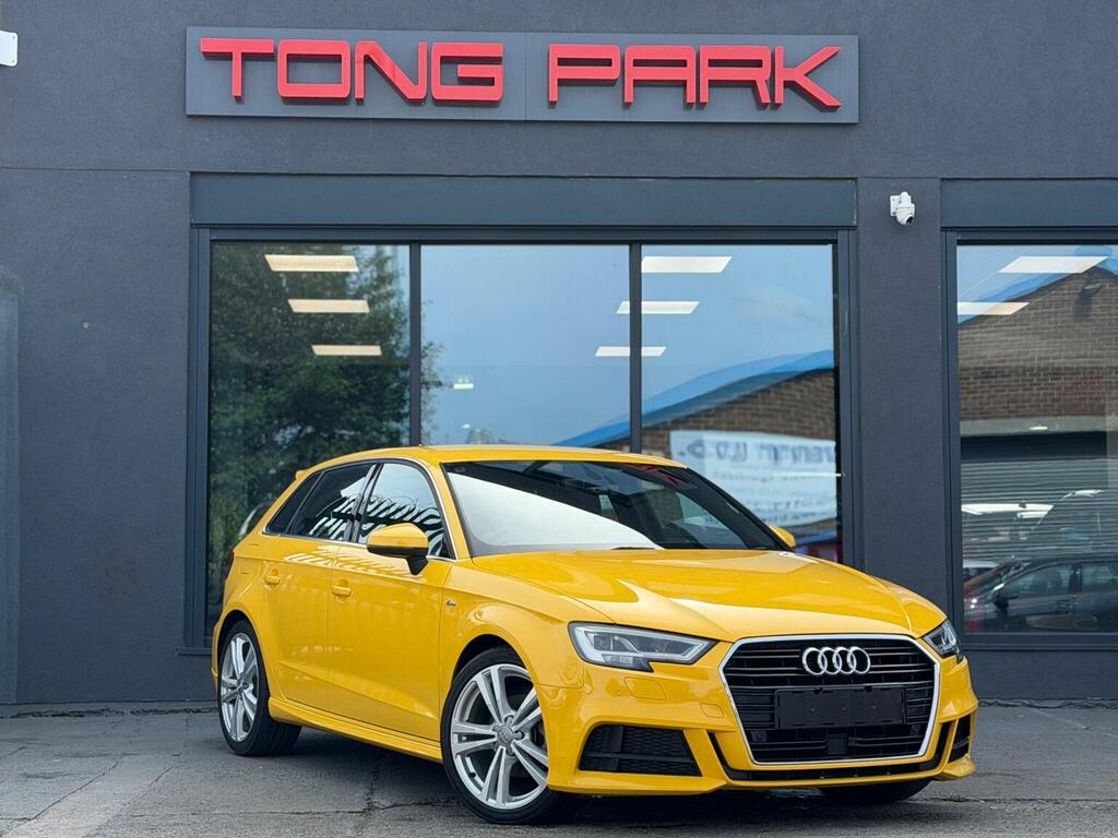 Audi A3 Hatchback 1.4 Tfsi Cod S Line Sportback S Tronic E Yellow