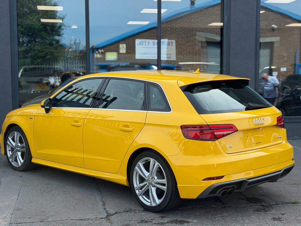 Audi A3 Hatchback 1.4 Tfsi Cod S Line Sportback S Tronic E Yellow #6