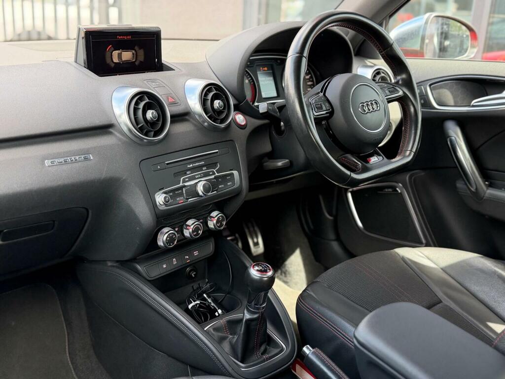 Audi S1 Hatchback 2.0 Tfsi Sportback Quattro Euro 6 Ss Red #4