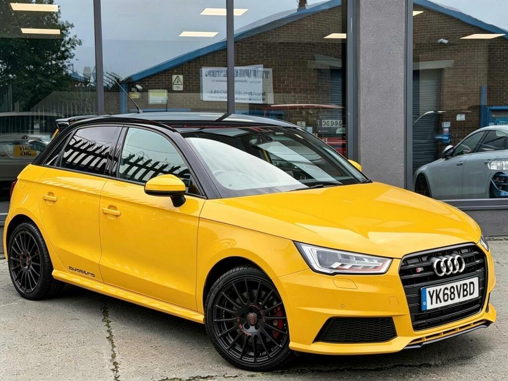 Audi S1 2.0 Tfsi Sportback Quattro Euro 6 Ss Yellow #2