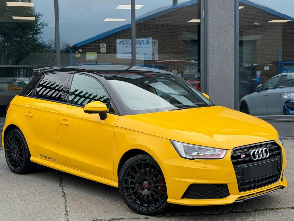 Audi S1 Hatchback 2.0 Tfsi Sportback Quattro Euro 6 Ss Yellow