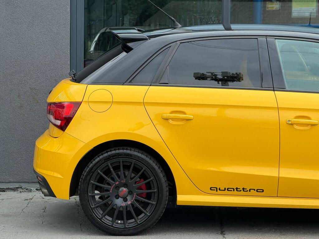 Audi S1 Hatchback 2.0 Tfsi Sportback Quattro Euro 6 Ss Yellow #6