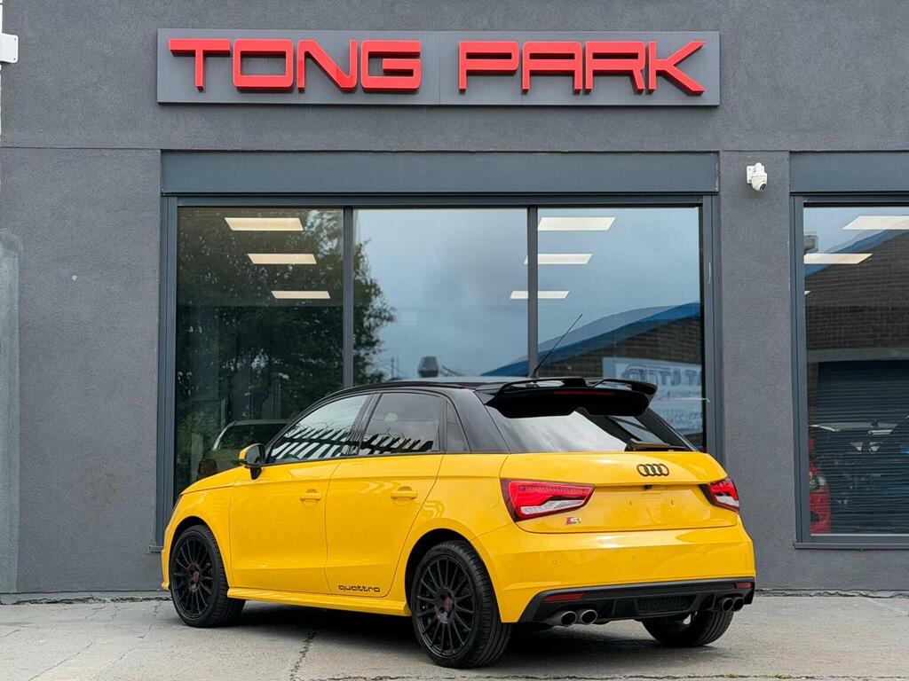 Audi S1 Hatchback 2.0 Tfsi Sportback Quattro Euro 6 Ss Yellow #4