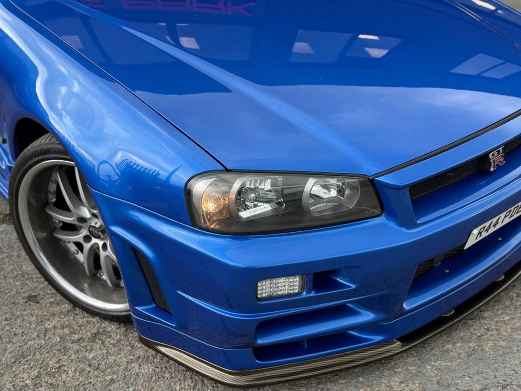 Nissan Skyline Coupe 2.6 Gt-r R34 Coupe 2001X Blue #5
