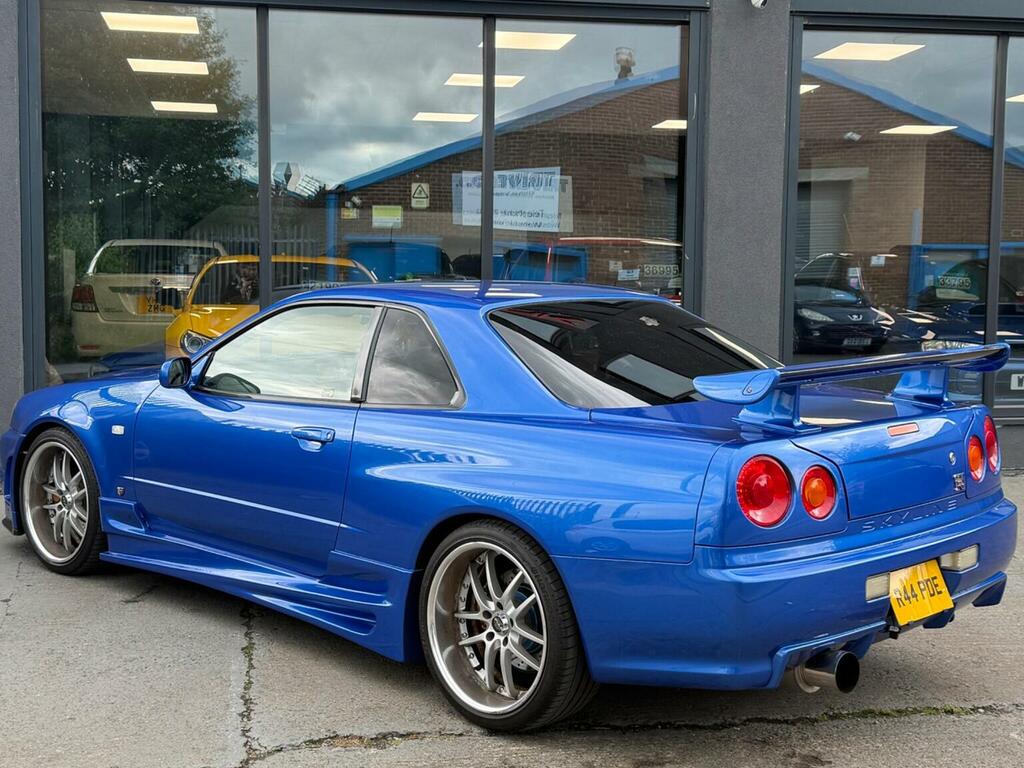 Nissan Skyline 2.6 Gt-r R34 Coupe Blue #4