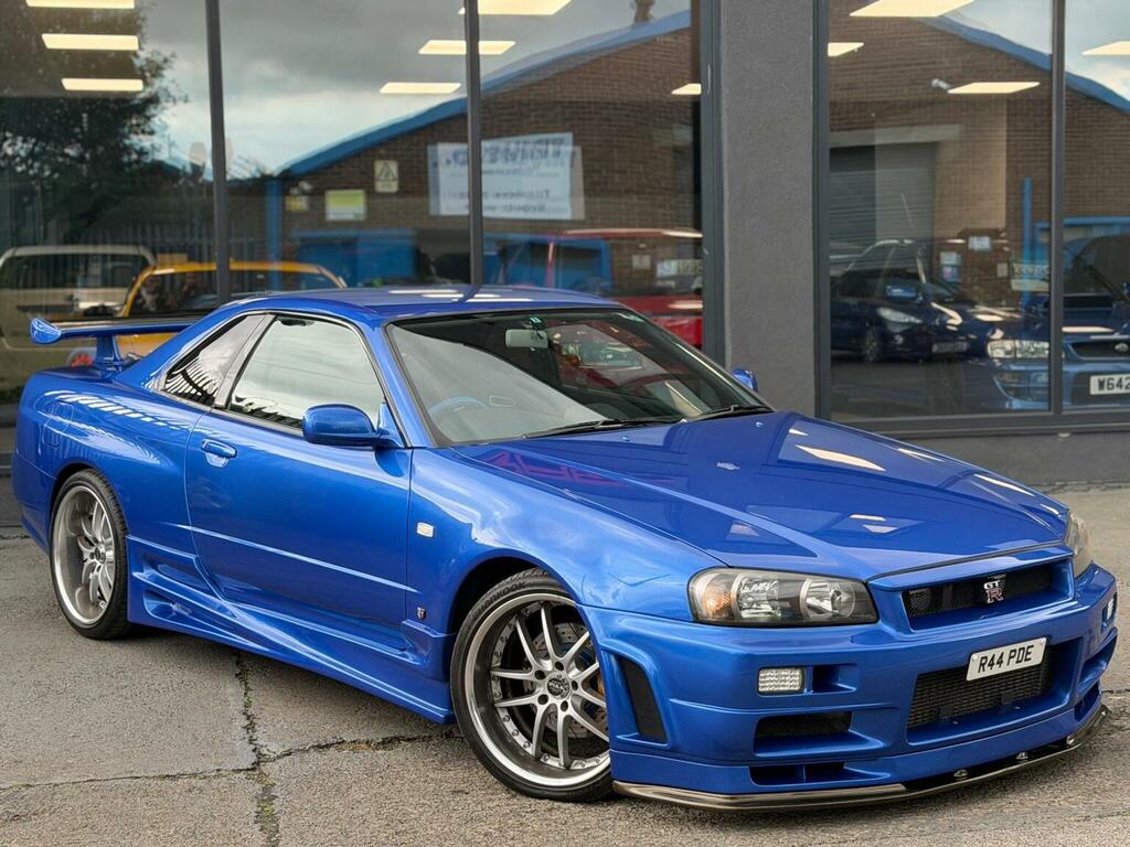 Nissan Skyline Coupe 2.6 Gt-r R34 Coupe 2001X Blue #2