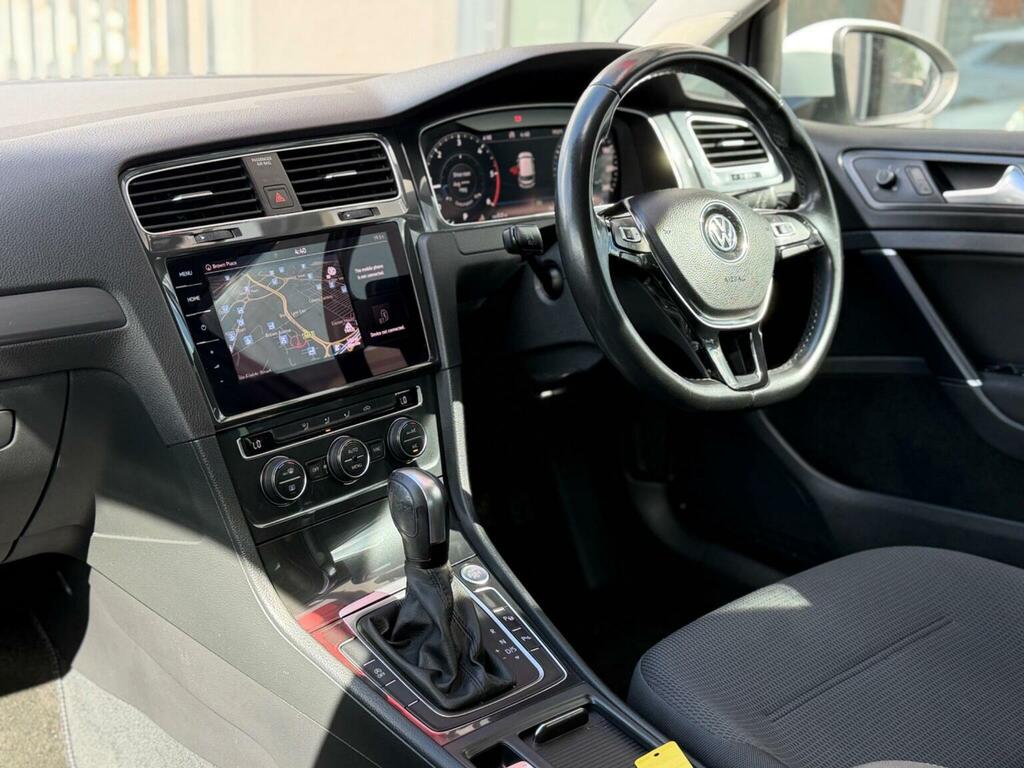 Volkswagen Golf Hatchback 2.0 Tdi Match Edition Dsg Euro 6 Ss 5 TEMP543 White #3