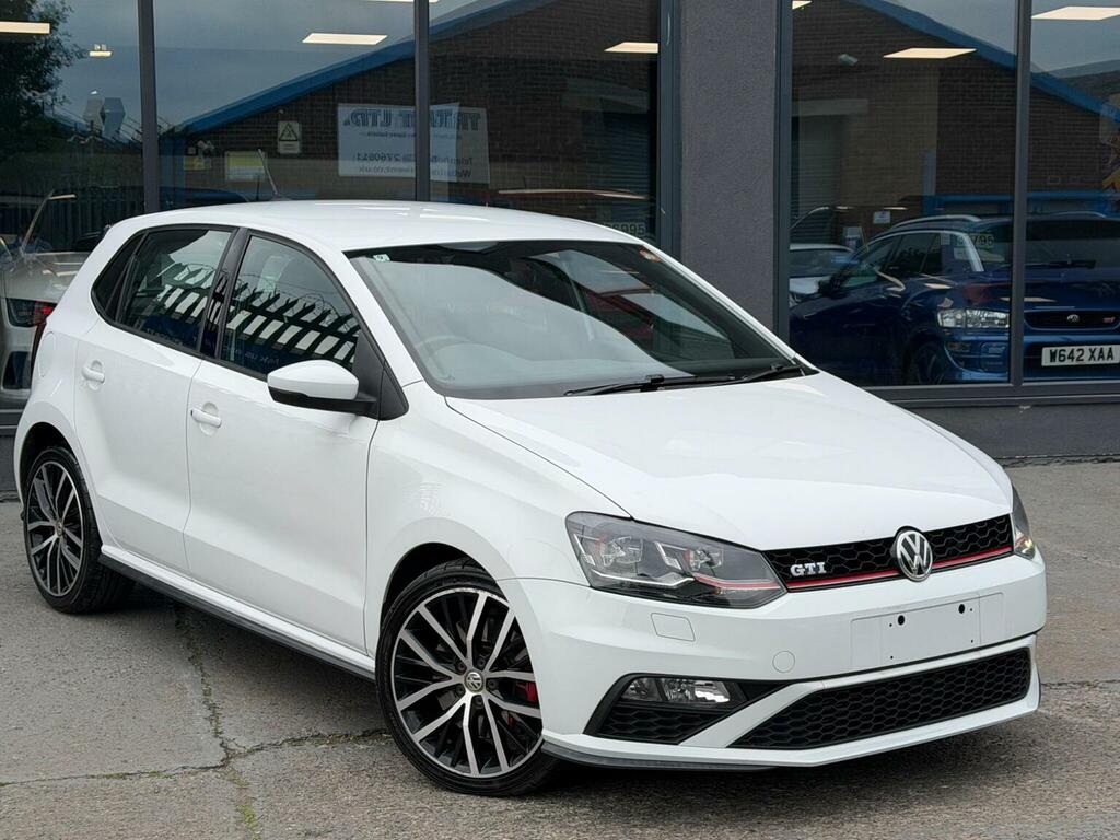 Volkswagen Polo Hatchback 1.8 Tsi Bluemotion Tech Gti Dsg Euro 6 White #2