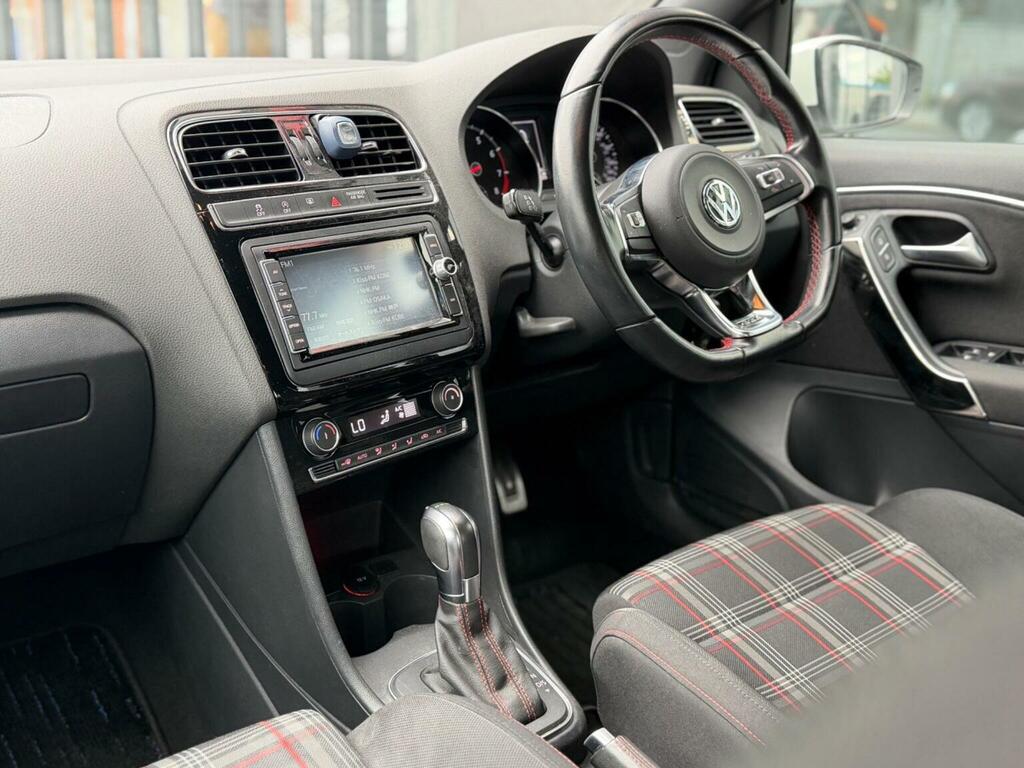 Volkswagen Polo Hatchback 1.8 Tsi Bluemotion Tech Gti Dsg Euro 6 White #3