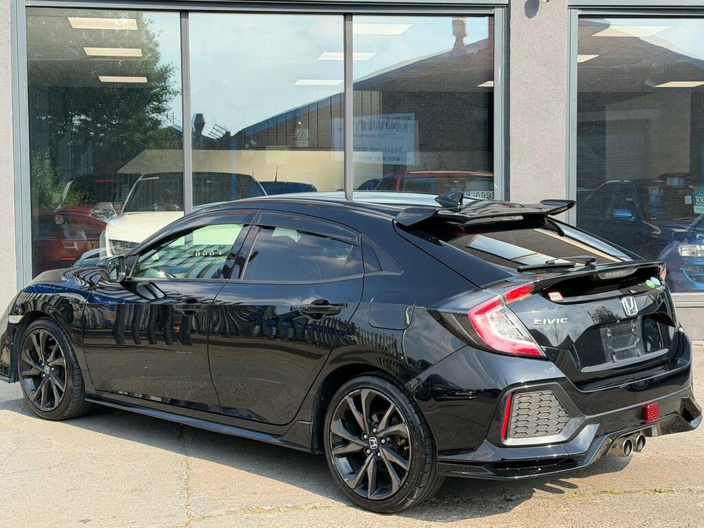 Honda Civic 1.5 Vtec Turbo Sport Cvt Euro 6 Ss Black #6