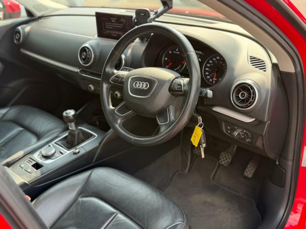 Audi A3 2.0 Tdi Sport Sportback Euro 6 Ss Red #3