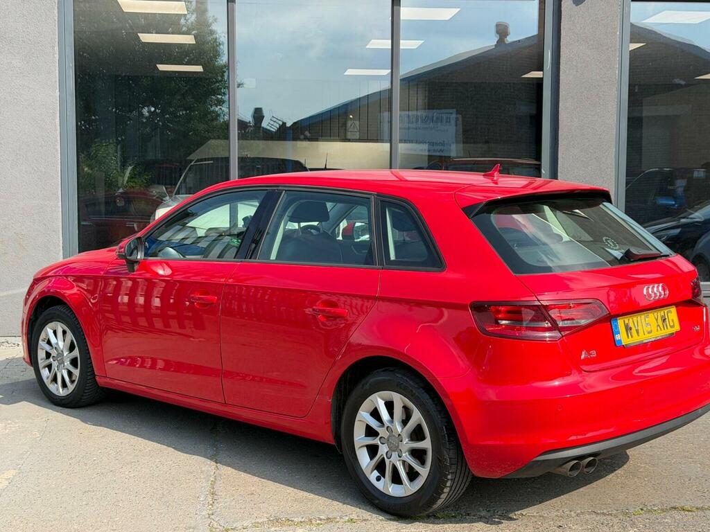 Audi A3 2.0 Tdi Sport Sportback Euro 6 Ss Red #6