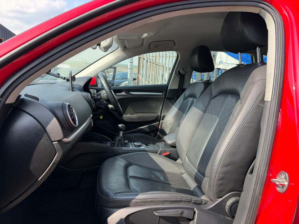 Audi A3 2.0 Tdi Sport Sportback Euro 6 Ss Red #4