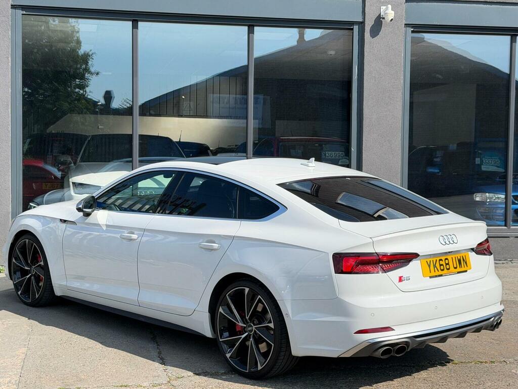 Audi S5 3.0 Tfsi V6 Sportback Tiptronic Quattro Euro 6 S White #6
