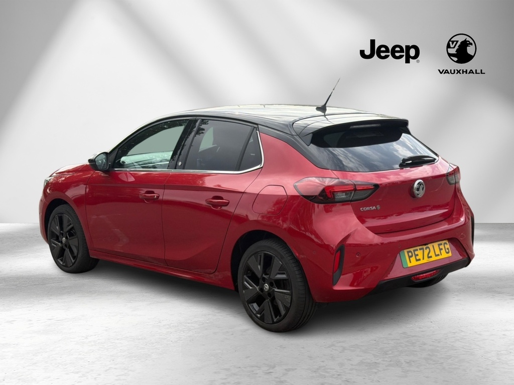 Vauxhall Corsa-e 100Kw Ultimate 50Kwh 11Kwch PE72LFG Red #3
