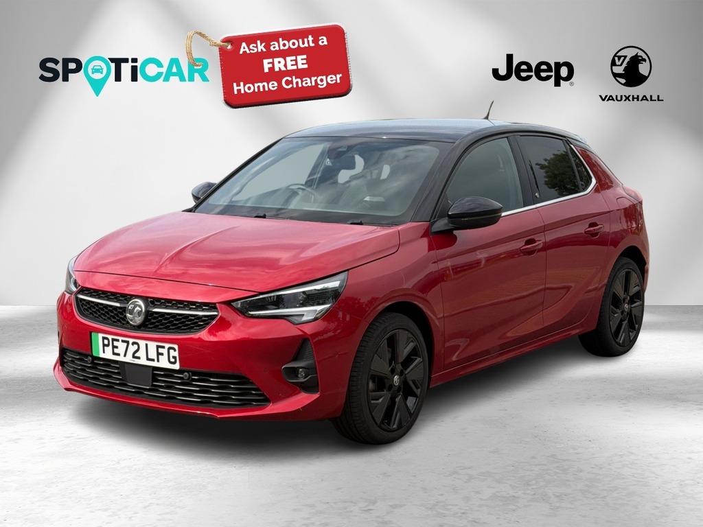 Vauxhall Corsa-e 100Kw Ultimate 50Kwh 11Kwch Red
