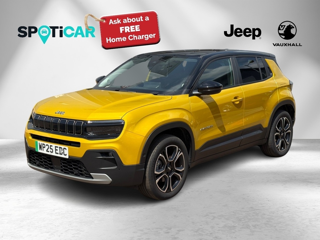 Jeep Avenger 115Kw Summit 54Kwh WP25EDC Yellow