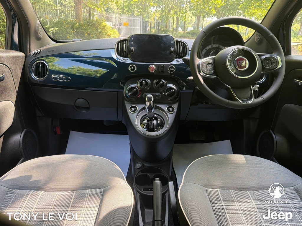 Fiat 500 1.2 Lounge Dualogic WM69EYA Blue #2