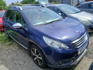 Peugeot 2008 1.6 E-hdi Feline H B Blue Met Low Miles 20 Roa WF14AHC