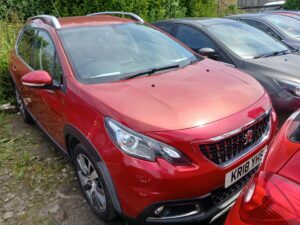 Peugeot 2008 1.6 Bluehdi 100 Allure H B Red Met Very Clean