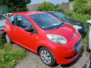Citroen C1 1.0 Vtr H B Red 88000 Miles Only 20 Road Tax V FD60ZVN Red