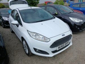 Ford Fiesta 1.0 Ecoboost Titanium 61000 Miles Only H B Whi White
