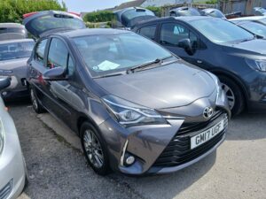 Toyota Yaris 1.5 Vvt Icon H B Grey Met 41000 Miles Only Ver 