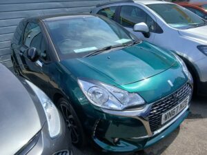 Citroen DS3 1.2 Puretech Connected Chic H B Green Met Very