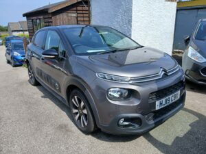 Citroen C3 1.2 Puretech Flair H B Grey Met Very Clean Exa 
