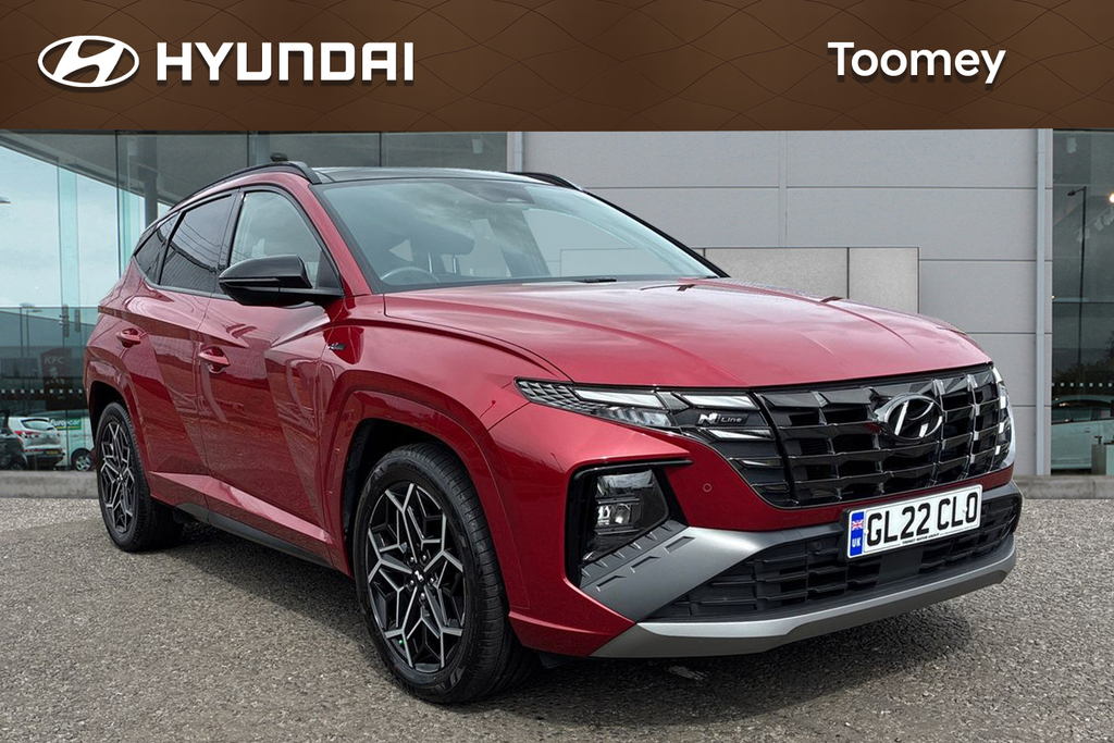 Hyundai Tucson 1.6 H T Gdi N Line S Suv Hybrid Red