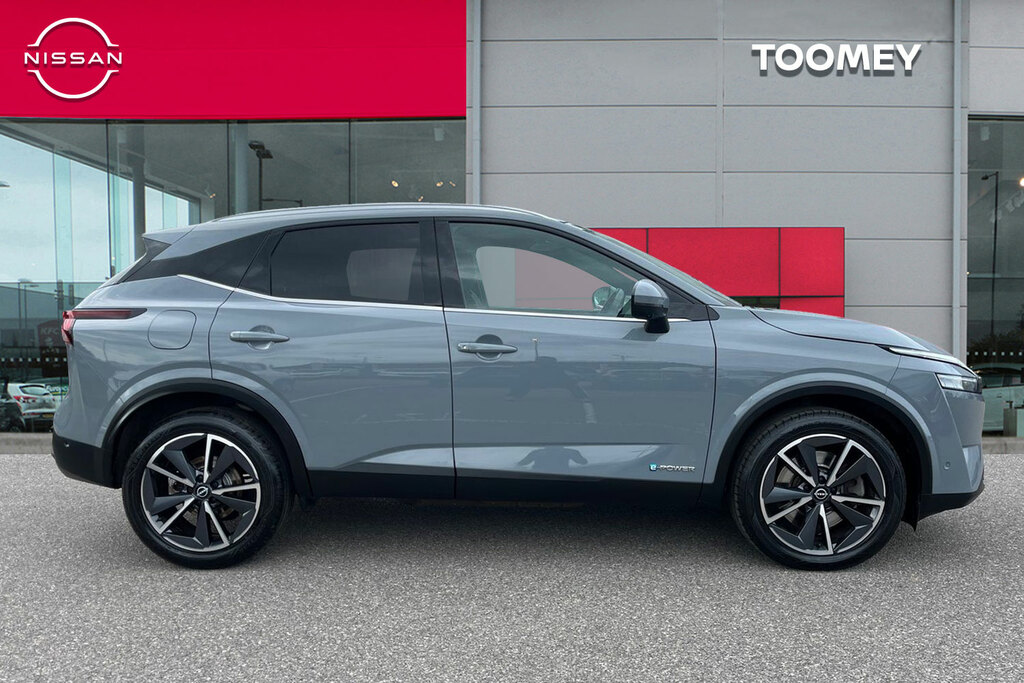 Nissan Qashqai 1.5 H E Power Tekna Suv Hybrid AO23HFG Grey #4
