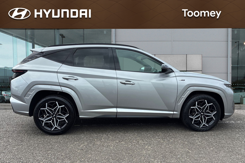 Hyundai Tucson 1.6 H T Gdi N Line Suv Hybrid EA23JPU Silver #4