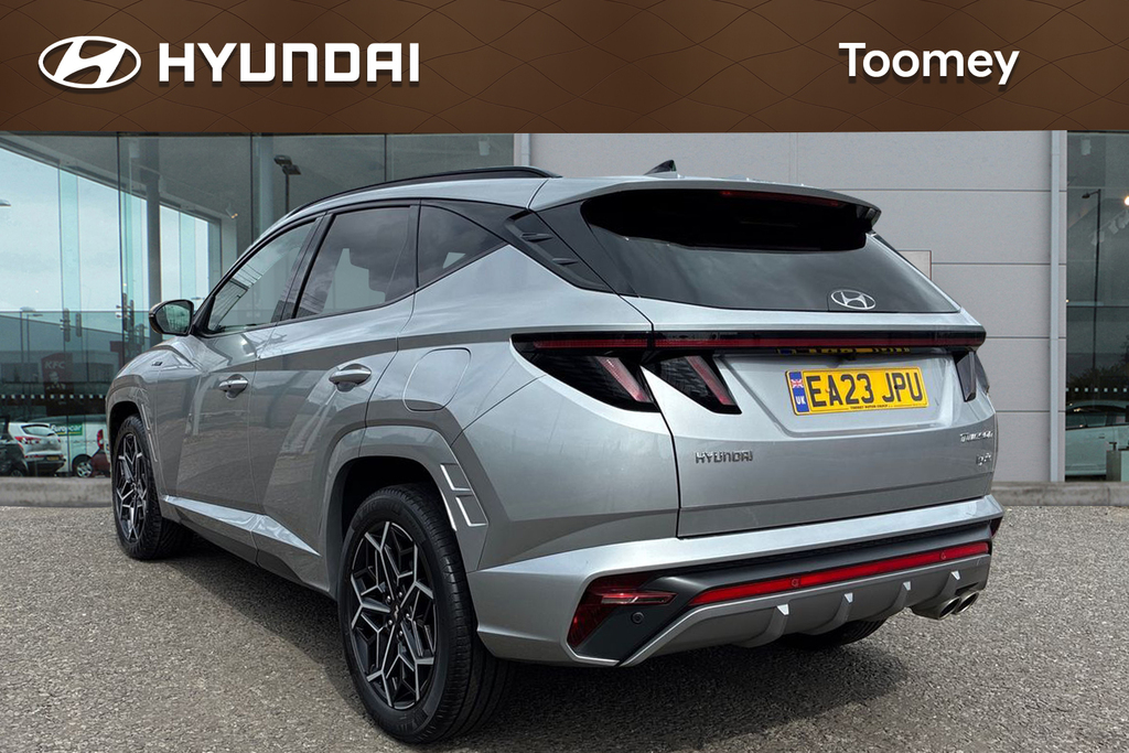 Hyundai Tucson 1.6 H T Gdi N Line Suv Hybrid EA23JPU Silver #3