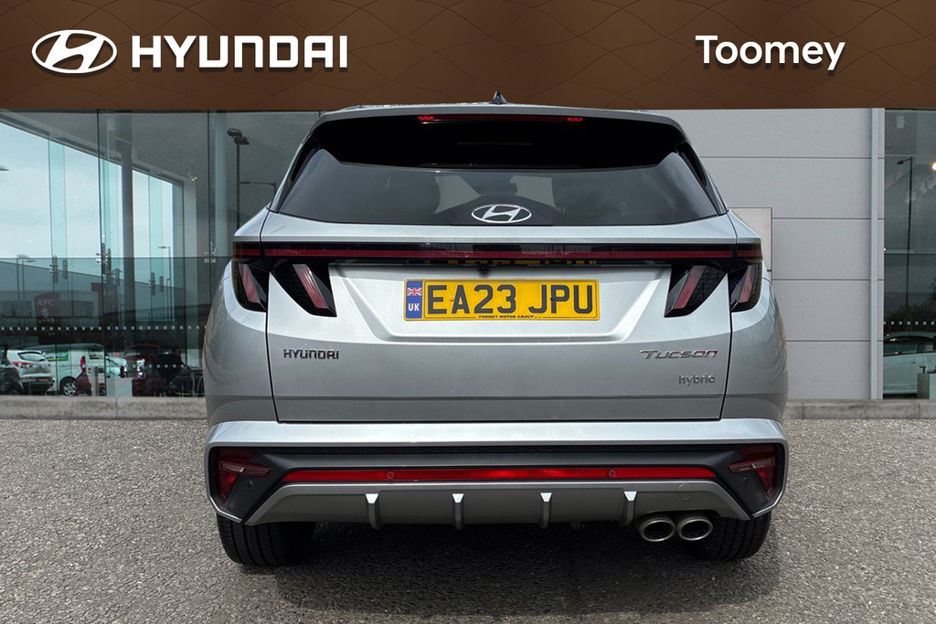 Hyundai Tucson 1.6 H T Gdi N Line Suv Hybrid EA23JPU Silver #6