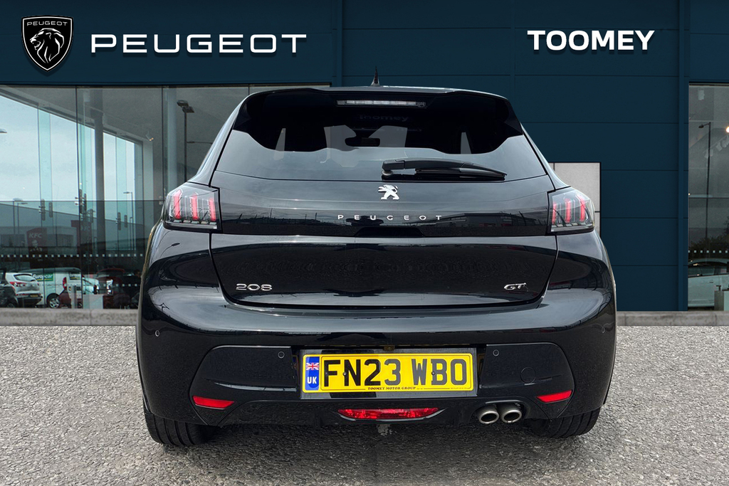 Peugeot 208 1.2 Puretech Gt Hatchback Eat Euro 6 S FN23WBO Black #6