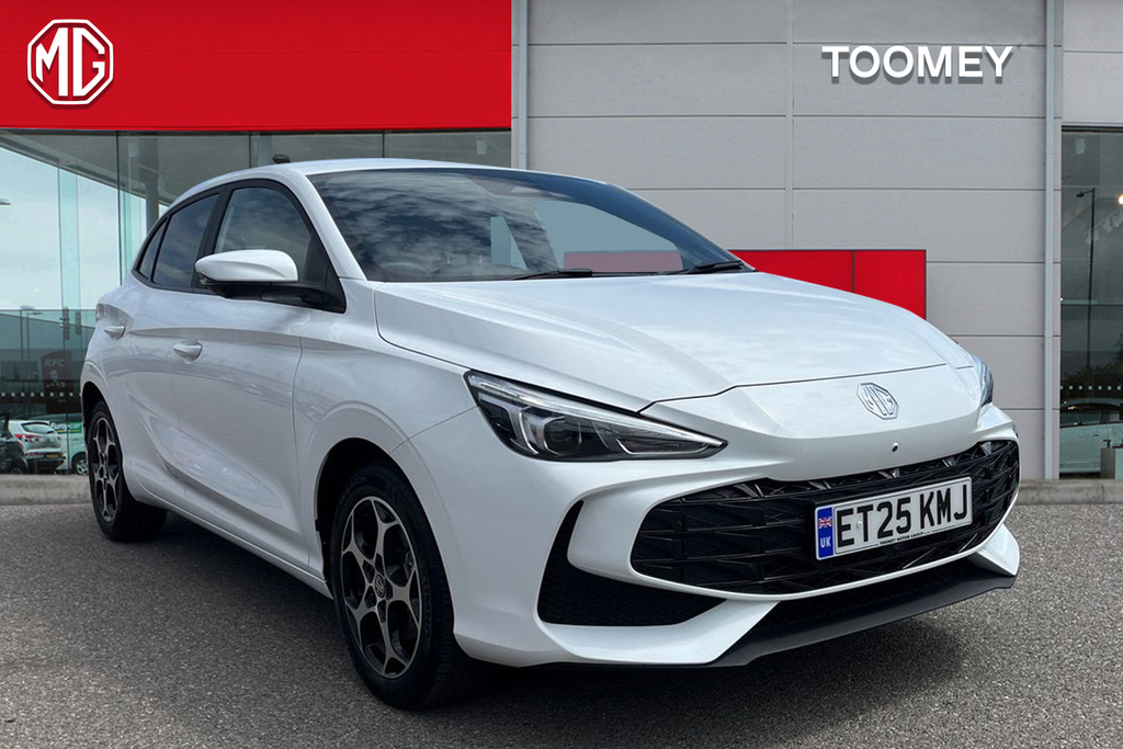 MG MG3 1.5 Hybrid Plus Trophy Hatchback Hybrid White