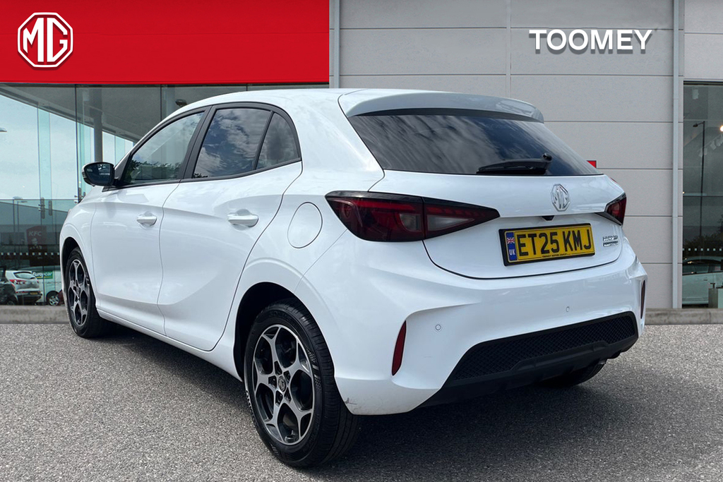 MG MG3 1.5 Hybrid Plus Trophy Hatchback Hybrid White #3