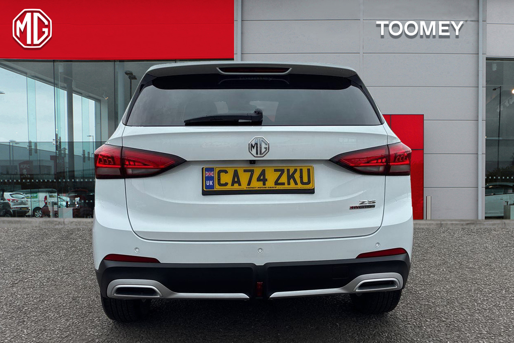 MG ZS 1.5 Hybrid Plus Trophy Suv Hybrid CA74ZKU White #6