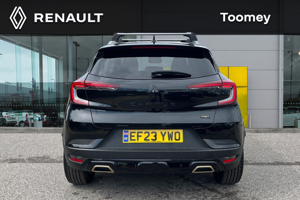 Renault Captur 1.6 E Tech E Tech Engineered Suv Hybrid EF23YWO Black #6
