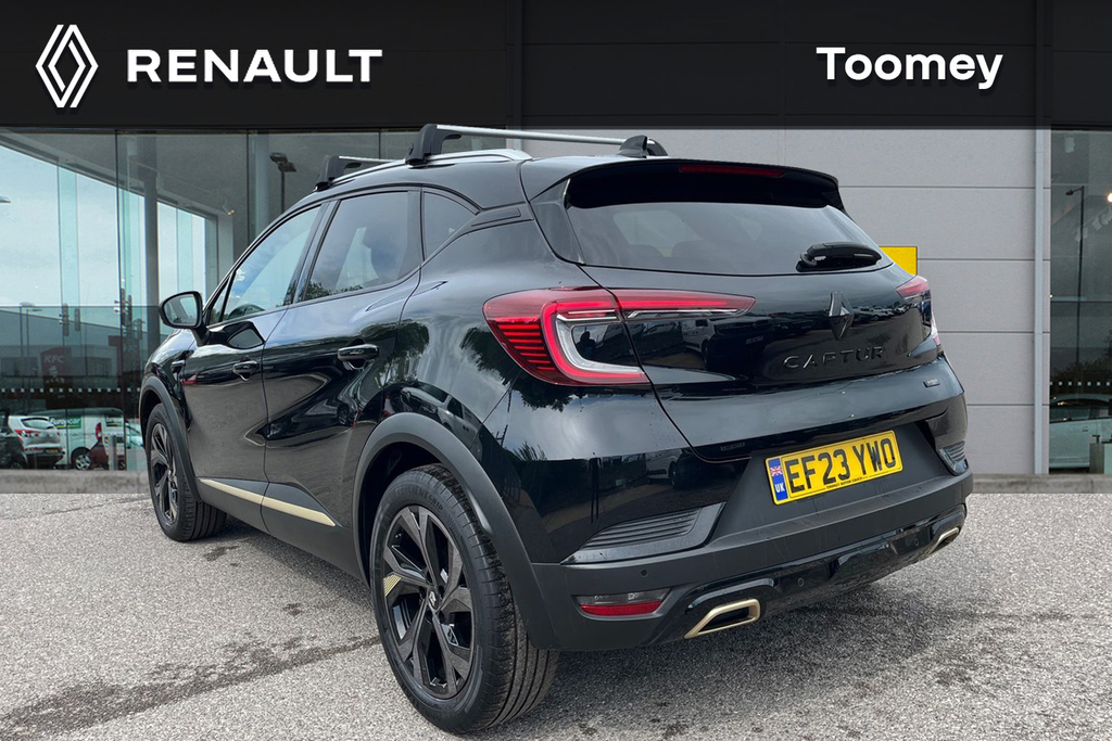 Renault Captur 1.6 E Tech E Tech Engineered Suv Hybrid EF23YWO Black #3