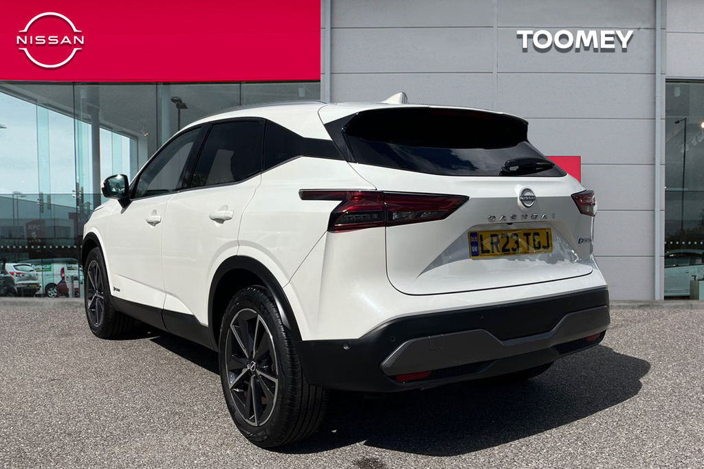 Nissan Qashqai 1.5 H E Power Tekna Suv Hybrid LR23TGJ White #3