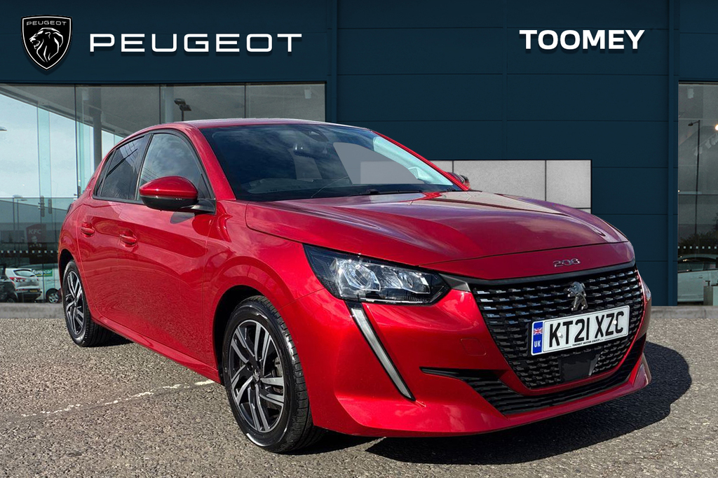 Peugeot 208 1.2 Puretech Allure Premium Hatchback M Red