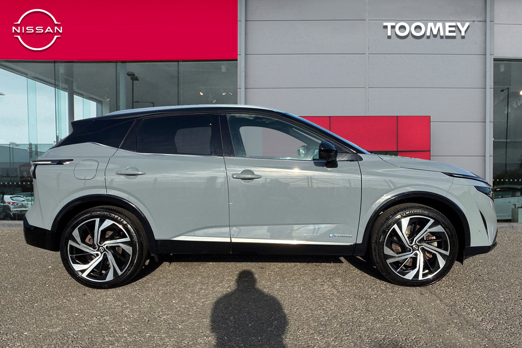 Nissan Qashqai 1.5 H E Power Tekna Plus Suv Hybrid Aut OE74TFN Grey #4