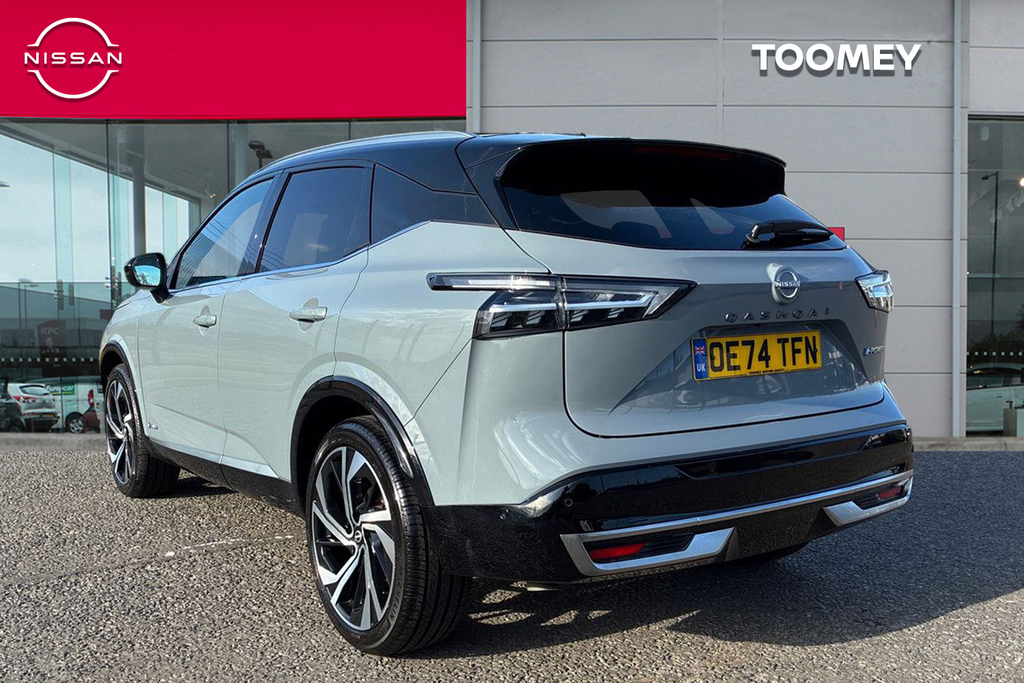 Nissan Qashqai 1.5 H E Power Tekna Plus Suv Hybrid Aut OE74TFN Grey #3