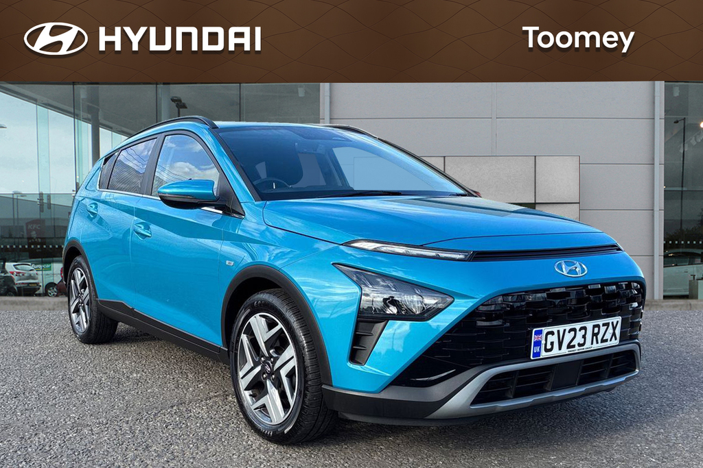 Hyundai Bayon 1.0 T Gdi Mhev Premium Suv Hybrid Dct E Blue