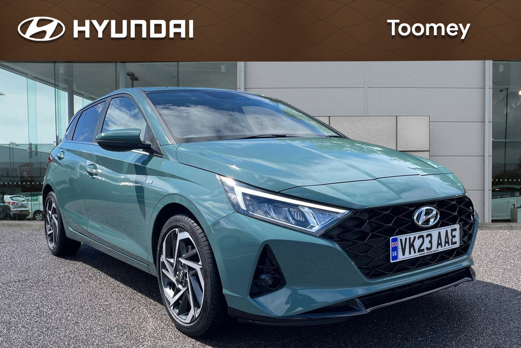 Hyundai I20 1.0 T Gdi Mhev Premium Hatchback Hybrid Green