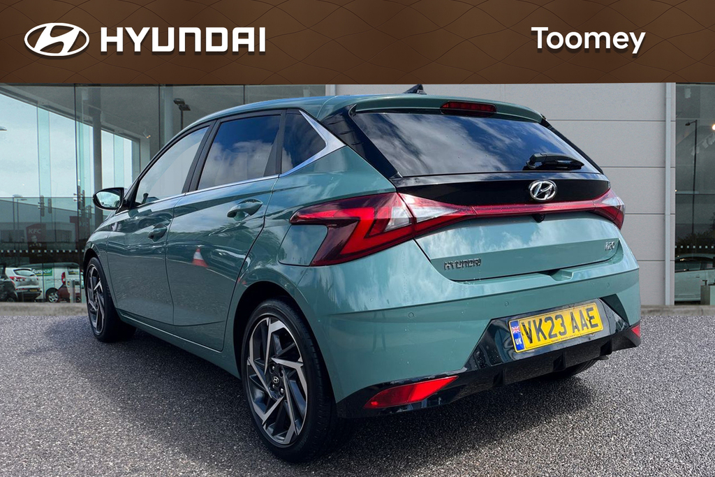 Hyundai I20 1.0 T Gdi Mhev Premium Hatchback Hybrid Green #3