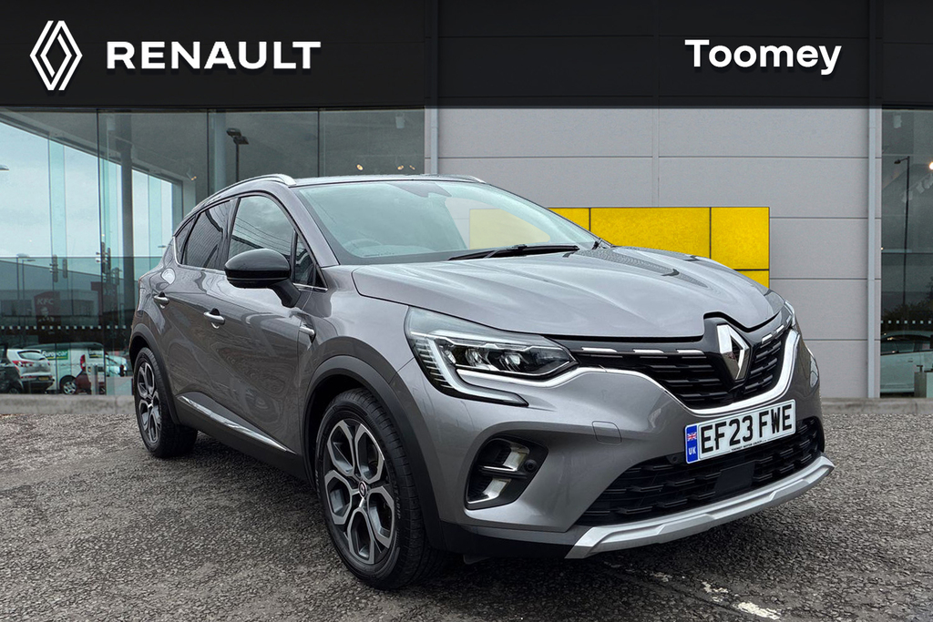 Renault Captur 1.6 E Tech Techno Suv Hybrid Euro Grey