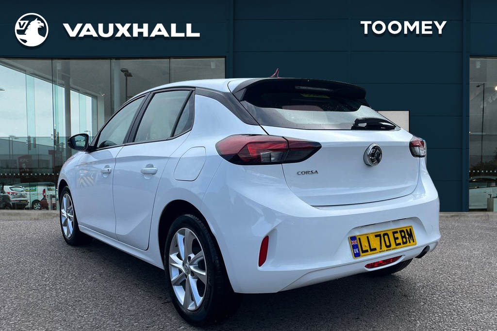 Vauxhall Corsa 1.2 Se Nav Hatchback LL70EBM White #3