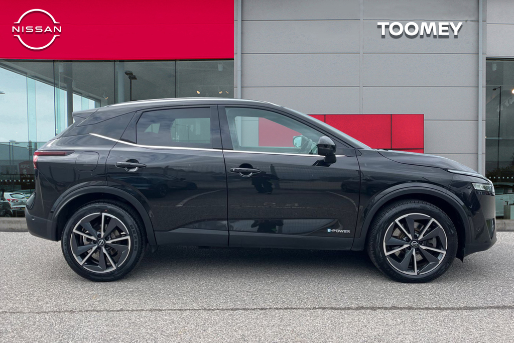 Nissan Qashqai 1.5 H E Power Tekna Suv Hybrid Eur YF23KAX Black #4
